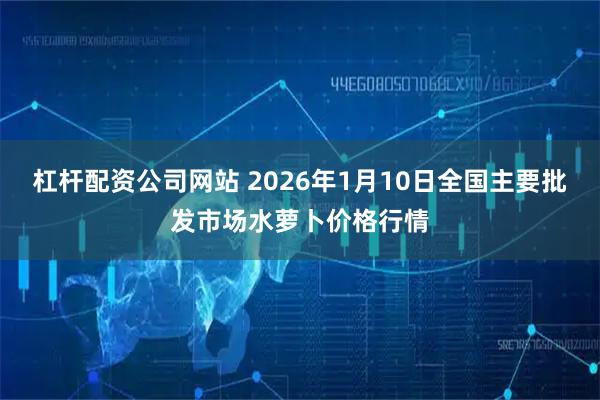 杠杆配资公司网站 2026年1月10日全国主要批发市场水萝卜价格行情
